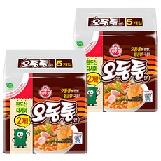 오뚜기 오동통면 120g, 10개