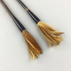 계모필 닭털붓 붓글씨 붓글밭 부드러운 흰깃털 서예 수목화, 닭 깃털 브러시