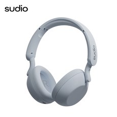 sudio R3耳罩式藍牙耳機，藍牙5.4，35小時播放，北歐設計，無線耳機, 藍色