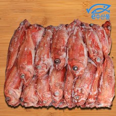e수산물 업소 식당용생선 붉은 볼락 한박스 12kg 60마리 장문볼락 열기 뽈락 빨간생선 구이 매운탕, 13kg(65-70마리), 1개