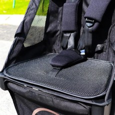 Kinderkraft kp6 kp2 口袋推車扶手配件, 星際黑坐墊 3D透氣 硬支撐, 1個