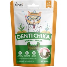 Dr. Petra 沛特拉醫生 貓咪潔牙餅 寵物零食, 1個, 雞肉