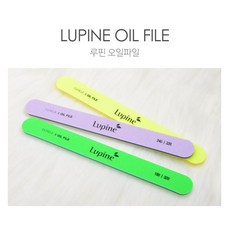 루핀 오일 화일(파일) 180/240/320 노랑 연두 보라 네일아트, 노랑(320/320), 1개