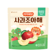 아이배냇 사과 조아 과일칩, 15g, 15개