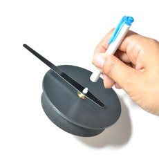 아미공 무소음무브먼트 붙이는시계블랙, 바늘조립신청