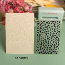 Haeif 벽화 템플릿 제작 알파벳 스텐실 스프레이 드, 1개, 135 A5 비적용 12.7x18cm