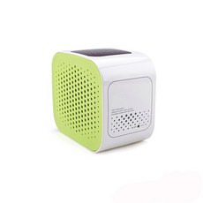 日式家用車用迷你空氣清淨機-去除甲醛 除臭除粉塵 空氣清淨機 淨化空氣, 綠白色