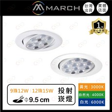 MARCH LED 崁燈 投射燈 聚光燈, 1個
