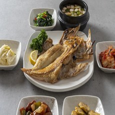 손질 우럭 6마리 반건조 생선, 1개, 6마리(900g쯤)