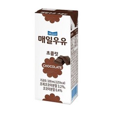 매일유업 초콜릿 우유, 200ml, 30개
