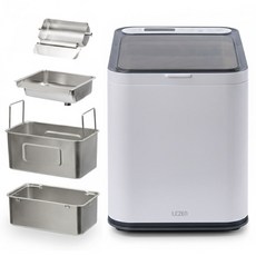 르젠 제빙기 25kg 올스테인리스 분리세척 가정용 업소용 대용량 아이스메이커 LP-IM100, LP-IM100+신세계 1만원