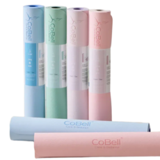 Cobell 6mm 리버서블 마이크로 TPE 요가매트 필라테스 홈트 헬스 운동 스트레칭, 1개, 민트그린