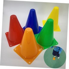 [주문폭주] 상품 트레이닝콘 접시콘 트레이닝접시콘 축구꼬깔 축구콘 미니라바콘 체육꼬깔 칼라, 블루