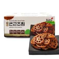 [모든반찬] 연근조림 16kg(4kgX4개), 4kg, 4개
