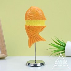 모형 생선볼 모음 소품 디스플레이, 소형 루핀 타이야키 15cm 8cm, 기본 색상