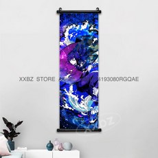 귀멸의칼날 아크릴스탠드 귀칼 장식 스크롤 그림 Himejima Gyoumei 벽 예술 Tomioka Giyuu 홈 Rengoku Kyoujurou 애니메이션 포스터, [00] 25x75cm(10x30inch), [91] gmzr14-8