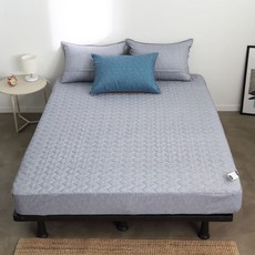 더크린 올데이 누빔 매트리스커버 SS그레이 단품 b2o+3900ZT