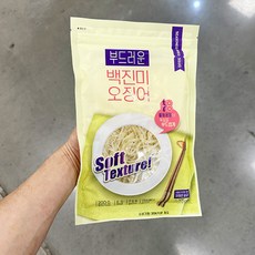 부드러운 백진미 오징어, 1개, 200g