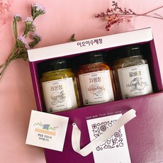 [짱죽]_선물세트_진한 이오이 수제청 모음[500g/1kg]_선물용/자몽청/레몬청/샤인머스캣청/청귤청/꿀배청/답례품/과일청, 레몬_샤인머스캣_꿀배, 500g, 1개