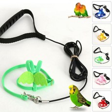 앵무새 하네스 리드줄 가슴줄 외출 산책 발목링 hes+323aW, XL_옐로우