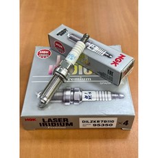 NGK DILZKR7B11G 95350 HONDA ODYSSEY 3.5火星塞(18年後) 日本製公司貨, 1個