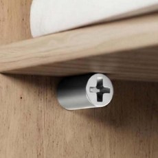 책장고정 다보지지대 책장 고정 20p 지지대 유리 선반 피스, 선반고정피스-클리어, 1개