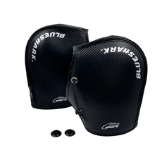 블루샤크 뱅가드 오토바이 여름토시 핸들 쿨토시 카본 메쉬 바이크 스쿠터 통풍 자외선차단 핸들커버 손토시, 블랙