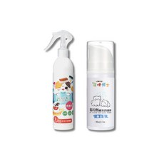 汪咪博士 超值黃金組合 (寵物環境去味抗菌噴霧+貓粉刺極淨調理慕斯) 瞬間除臭 無毒無害 (幫助平撫下巴粉刺), 1個, 無香型+貓粉刺極淨調理慕斯