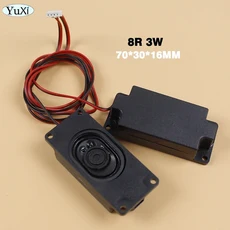 컴퓨터 PC 스피커 용 1 쌍 오디오 휴대용 3070 45100 LCD TV 직사각형 2W 3W 5W 10W 4Ohm, 02 8Ohm 3W