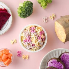 港媽 手工無添加寶寶蔬果義大利麵 (蝴蝶麵/星星麵/空心麵/貝殼麵/直麵) 造型蔬果麵條 副食品, 1個, 營養-迷你蝶150g /0302