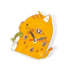 동물모양시계10p 고양이 시계꾸미기