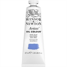 Winsor & Newton 아티스트 오일 컬러 37ml (1.25온스) 튜브 로열 블루, Winsor & Newton 아티스트 오일 컬러 37m