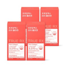 트루알엑스 리치 콜라겐 14p, 182ml, 4개