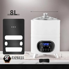 발효 음식 제조기 업소용 베이킹 요거트 요거트메이커 그릭 흑마늘 다기능 가정용, 8L 화이트, 기본 모델명/품번