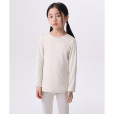 무신사 스탠다드 MUSINSA STANDARD KIDS 플러스 크루 넥 티셔츠_이너 웨어 [크림] MKDUTBZ02-CR 371107