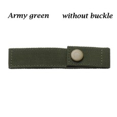 나일론 몰리 리본 고강도 벽걸이 걸이형 웨빙 키 후크 클립 벨트 하이킹 등산 카라비너, 색상: 5. without army green