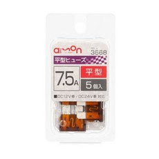日本AMON 車用標準平型保險絲5入組 五種安培數選擇 保護汽車電路安全 方便車主自行更換。, 1個