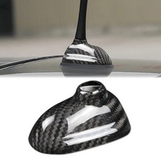 碳黑色 真乾碳纖維 車頂鯊魚鰭 天線蓋 Carbon Fiber 適用Euro 06-13 R56 Cooper, 1個