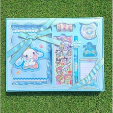 산리오 큐트내꾸야 다꾸 다이어리 선물세트, 1개, 시나모롤 하늘