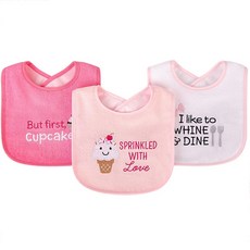 luvable friends 嬰幼兒圍兜 3入組, 1個