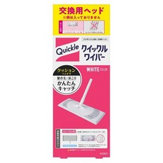 Kao 花王 Quickle 除塵拖把 白色替換頭, 1個