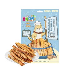 寵物廚房狗零食肉乾零食，全齡犬適用，16種口味選擇，120g, 鱈魚雞肉