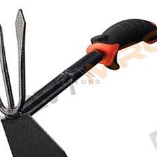 칠렌콩 갈고리호미 전장 340mm 1EA 갈퀴모종삽 텃밭괭이 흙파기삽