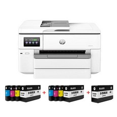 HP 오피스젯프로 9730 A3잉크젯복합기 호환잉크 2SET 검정1개 추가 HP7740후속모델