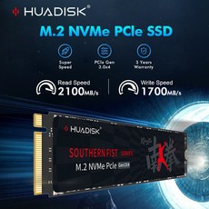 HUADISK SSD M2 Pcie Gen3 하드 드라이브 디스크 노트북 데스크탑용 내장 드라이브 128GB 256GB 512GB 1TB, 128GB NVMe SSD