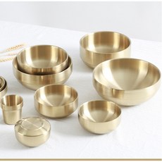 티타늄 이중 그릇세트 모음, 2 티타늄  이중합식기 (1조)