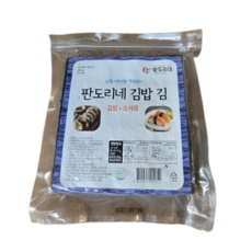 판도리네 잘 안터지는 두번구운 김밥김100매240g, 1개, 240g