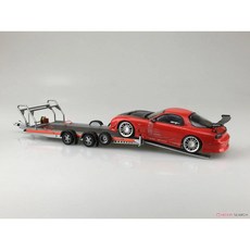 튜닝카SP 1/24 브라이언 제임스 트레일러스 A4 트랜스포터-조립킷, 1개