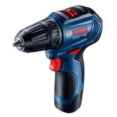 BOSCH 充電電鑽起子機 GSR 12V-30 免碳刷鋰電鑽，輕巧耐用，適合居家修繕與專業工作, 1個, 單主機+箱子