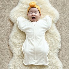 키즈웍 스와들 업 다운 지퍼 신생아 속싸개 나비잠 뱀부 국내산 파우치 베넷 저고리 헤어밴드 오리지널 세트